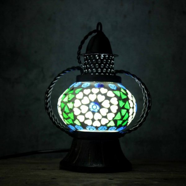 Mosaic Lantern Lamp Small