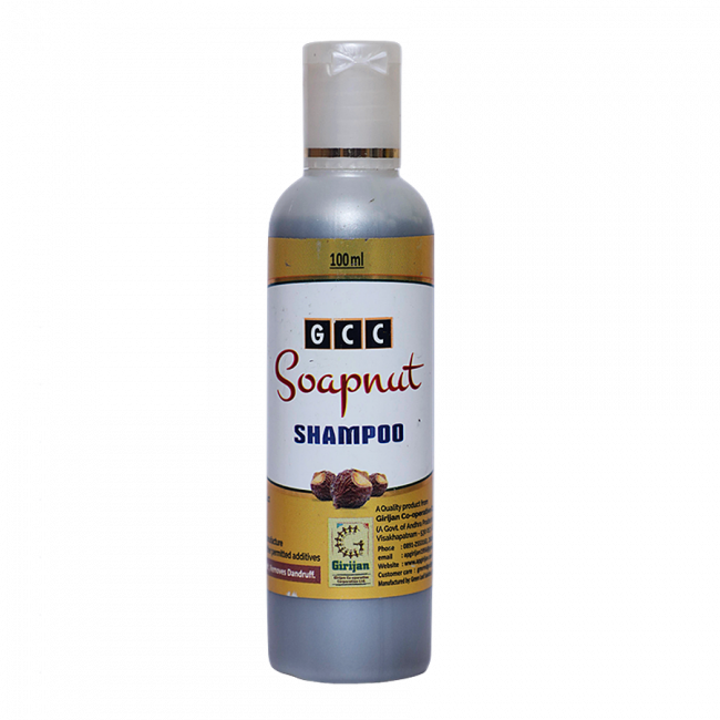 Soapnut Shampoo Natural Hair Cleanser, Prevents Hairfall, 100Ml Bottle -  Tribes India