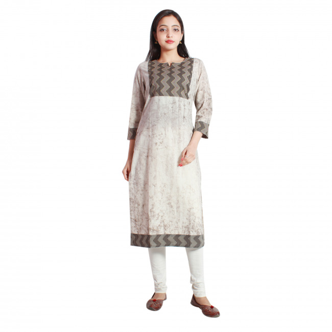 Kantha Stitch on White Kurta | Embroidery suits design, Kantha stitch,  White kurta