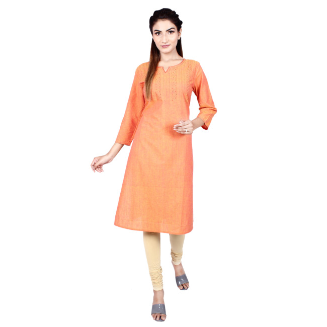 Geeta Fashion Kalamkari Cotton Kurtis at Rs 450 in Surat | ID: 22987602112