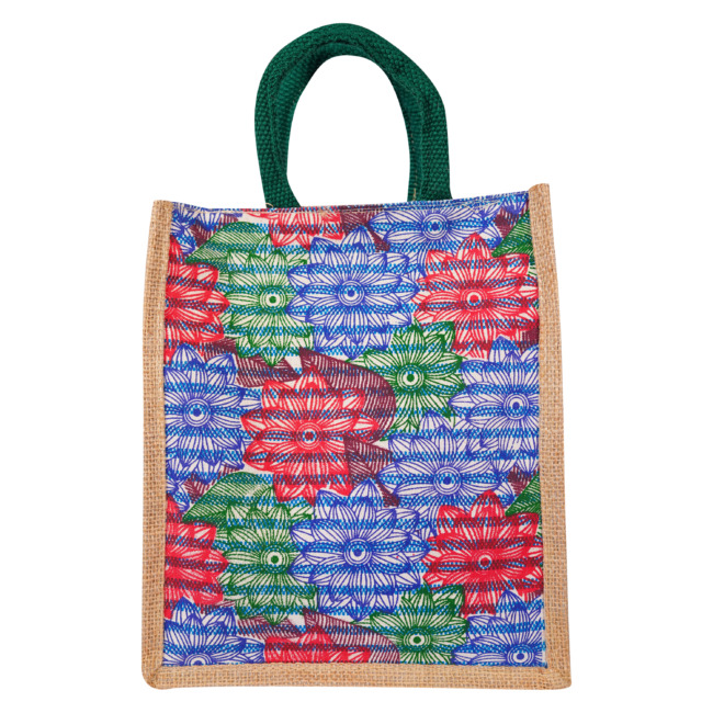 MyOrganicBag Handmade Jute Market Tote Bag with Birds Print, Durable  Handle, Reinforced Bottom, Generous capacity, 31.75 cm tall x 43.18 cm wide  x 17.78 cm deep – Made in India : Amazon.in: